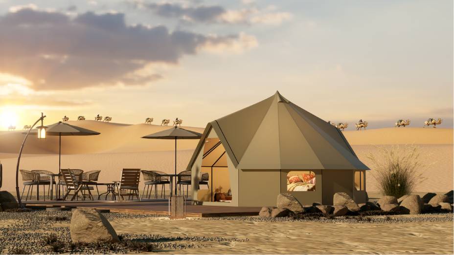 胶州市露营酒店帐篷厂家